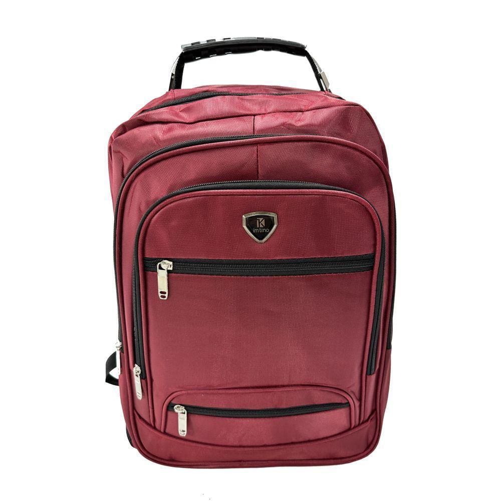 Mochila Casual 20"Notebook Premium Plus - Vinho - Kimtino