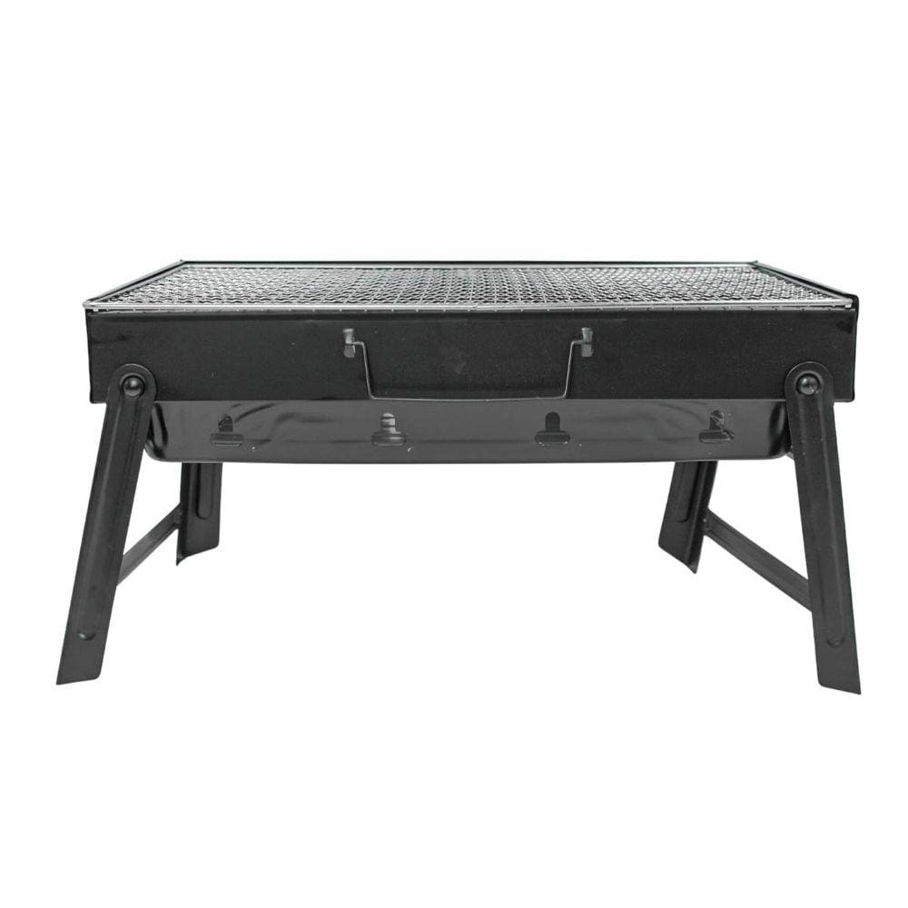 Mini Churrasq. Portátil Dobrável Camping 35x27cm