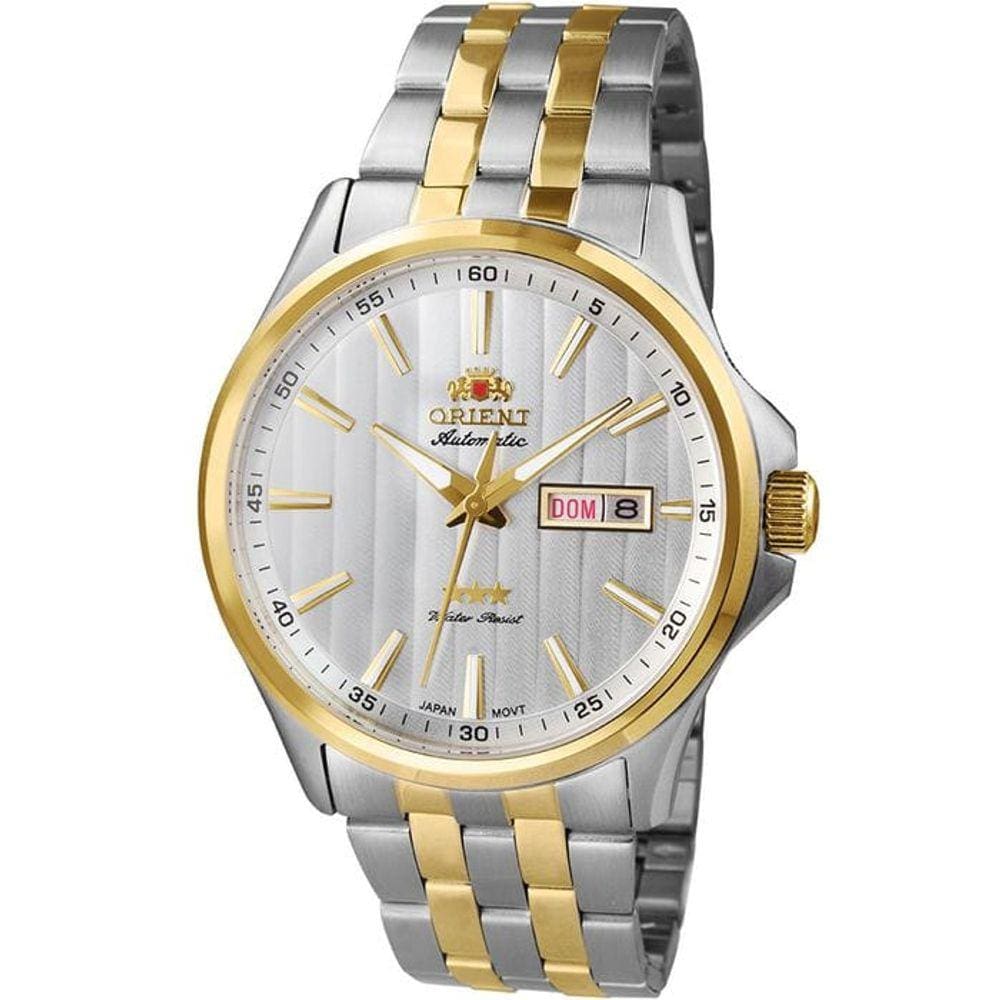 Relógio Masculino Orient Automático 469Tt043f S1sk 3 Estrelas