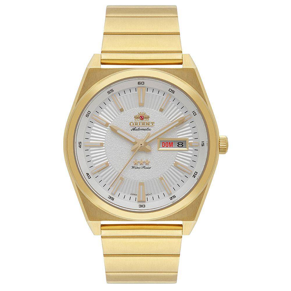 Relógio Masculino Orient Automático F49gg005 B1kx 3 Estrelas