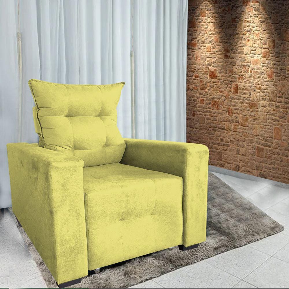 Poltrona Amamentação E Decoração Helena Amarelo