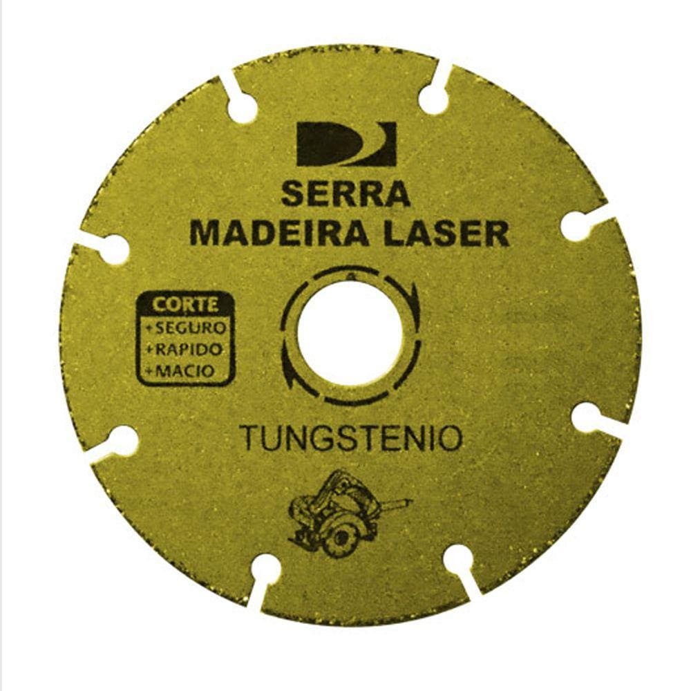 Disco Serra Madeira Laser Tungstênio 7.1/4" 180mm Diametalic