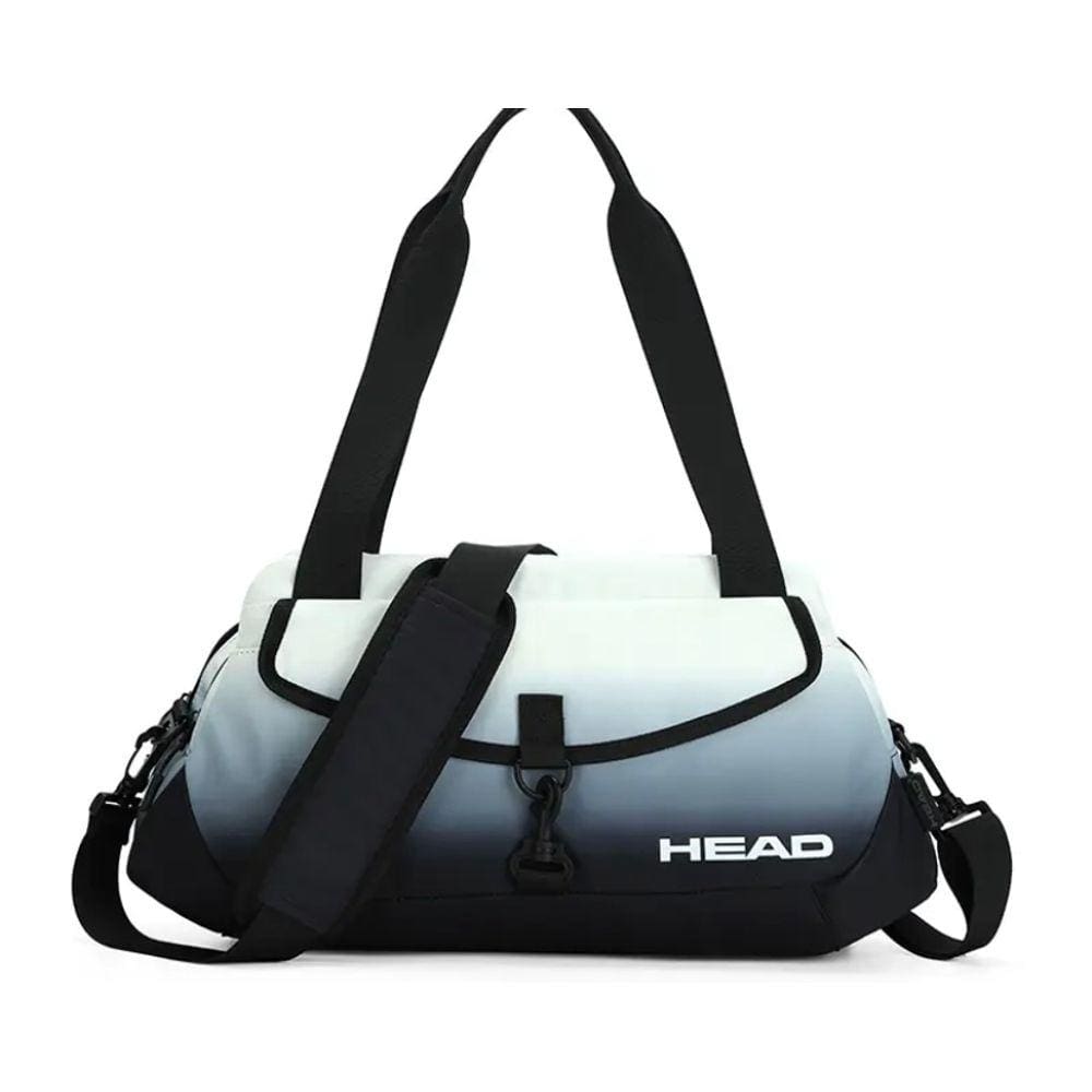 Bolsa Mala Academia Viagem Esporte Fitness HEAD - Preto Degradê