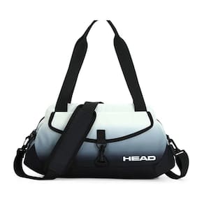Bolsa Mala Academia Viagem Esporte Fitness HEAD - Preto Degradê