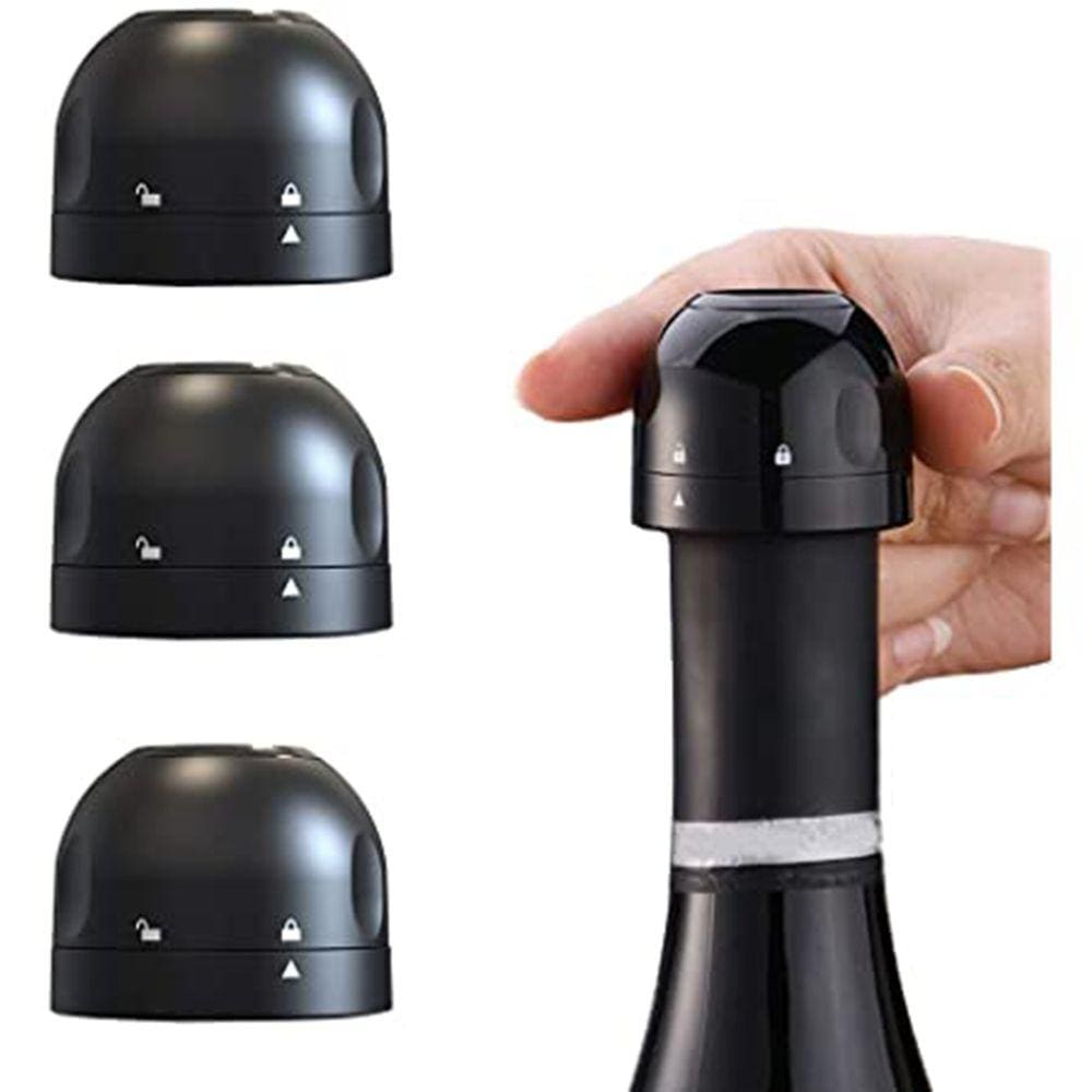 Tampa Rolha para Vinho Champanhe - Com Trava