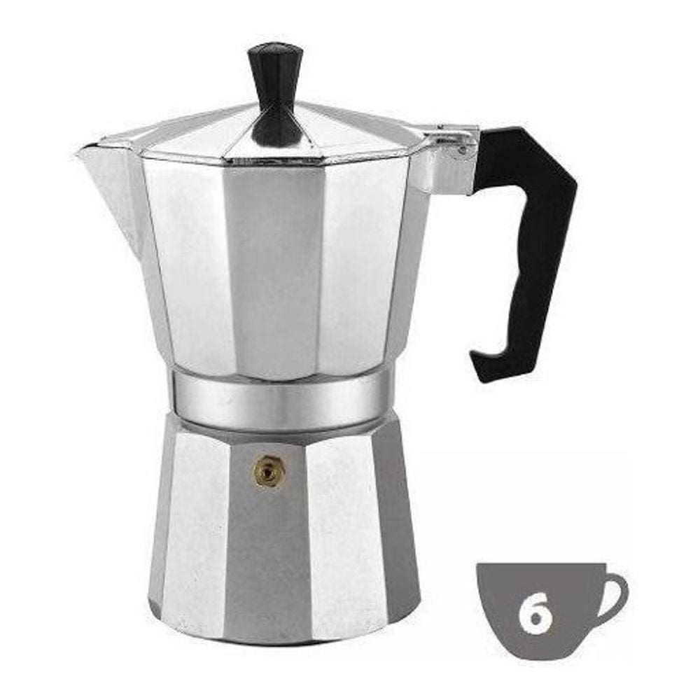 Cafeteira Italiana de Alumínio - 6 Xícaras
