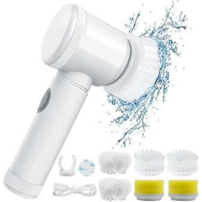 Escova De Limpeza Elétrica Para Limpar Fogão E Banheiro