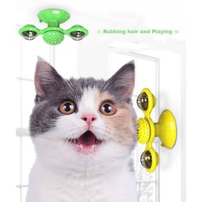 Brinquedo Pet Moinho De Vento Girat Rio Gato