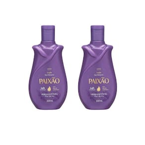 Hidratante Corporal Paixao 200Ml Irresistivel Flor Lis - 2Un