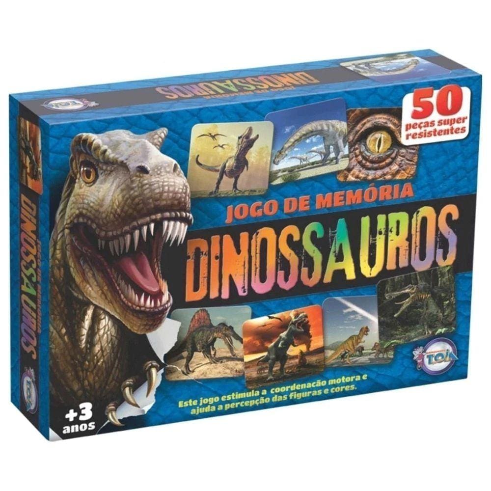 Jogo Da Memória Dos Dinossauros