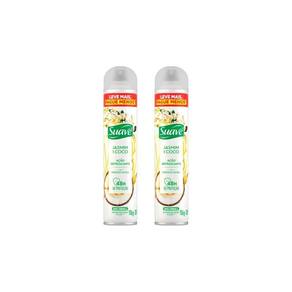 Desodorante Aero Suave 200Ml Fem Jasmim/Coco-Kit C/2Un