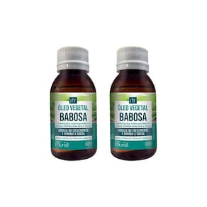 Oleo Capilar Vegetal Muriel 60Ml Babosa-Kit C/2Un
