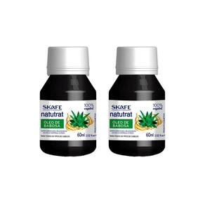 Oleo Capilar Skafe Natutrat Babosa 60Ml-Kit C/2Un