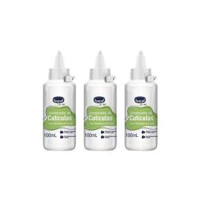 Amolecedor De Cutículas Ideal Karite 100Ml - Kit Com 3Un