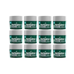 Desodorante Creme Herbíssimo 55G Action - Kit Com 12Un