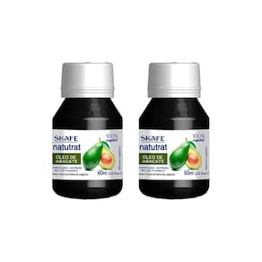 Oleo Capilar Skafe Natutrat Abacate 60Ml-Kit C/2Un