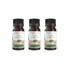 Oleo Capilar Vegetal Vita Seiva Alecrim 30Ml-Kit C/3Un