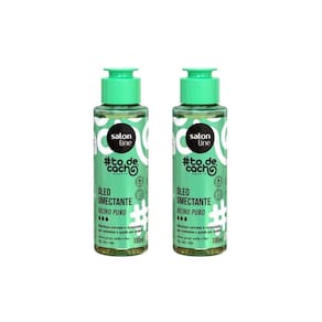 Oleo Capilar Salon Line Ricino Puro Uauu 100Ml - Kit Com 2Un