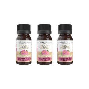 Oleo Capilar Vegetal Vita Seiva Rosa Mosqueta 30Ml-Kit C/3Un