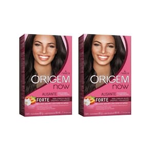 Creme Alisante Origem 80G Forte Flores Frutas - Kit Com 2Un