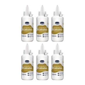 Amolecedor De Cutículas Ideal Óleo De Argan 100Ml-Kit C/6Un