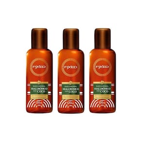 Oleo Fixed Corporal Hialuronico Com Coco 120Ml - Kit Com 3Un
