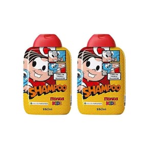 Shampoo Cia Da Natureza Monica Finos E Delicados 260Ml - 2Un