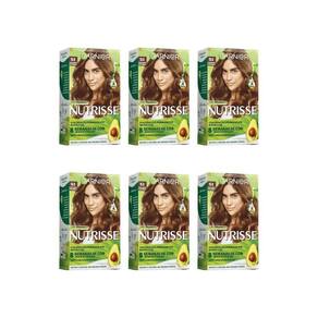 Coloraçao Nutrisse 53 Castanho Claro Dourado-Kit C/6Un
