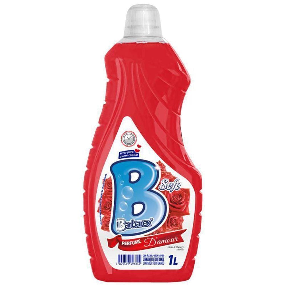 Limpador Multiuso Perfumado Sefe Damour 1 Litro Barbarex