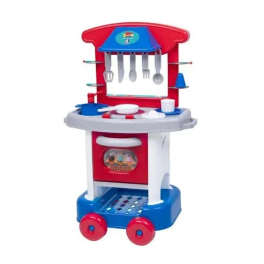 Cozinha Infantil Play Time Azul - Cotiplás