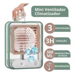 Refresque Estilo: Mini Climatizador Umidificador Mesa