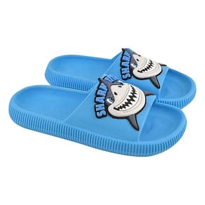 Chinelo Menino Infantil Slide Tubarão