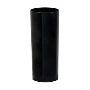 Copo Plástico 340Ml Long Drink Preto Para Festas C/1 Unid.
