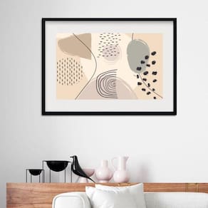 Quadro Horizontal Nuances Nude - 60X48Cm