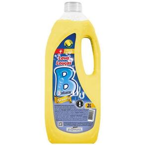 Detergente Lava Louças Eficiente Neutro 2 Litros Barbarex