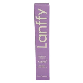 Delineador Líquido Lanffy Cat Eye Cor Preto Desenho Gatinho