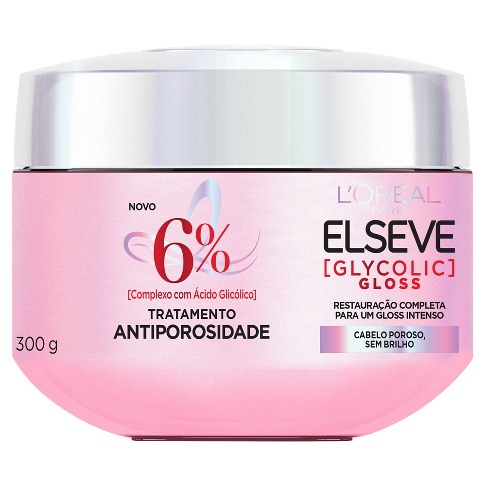 Creme de Tratamento Elseve Glycolic Gloss L`Oréal 300g