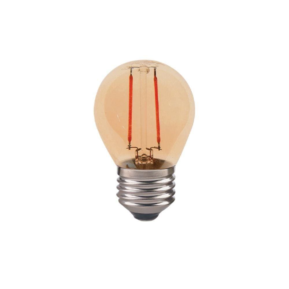 Lâmpada Led Avant Retro Ambar G45 2W 2200K E-27 Bivolt
