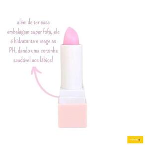 Lip Balm Aloe Hidratante Labial Caixa Leite Batom Lua&Neve