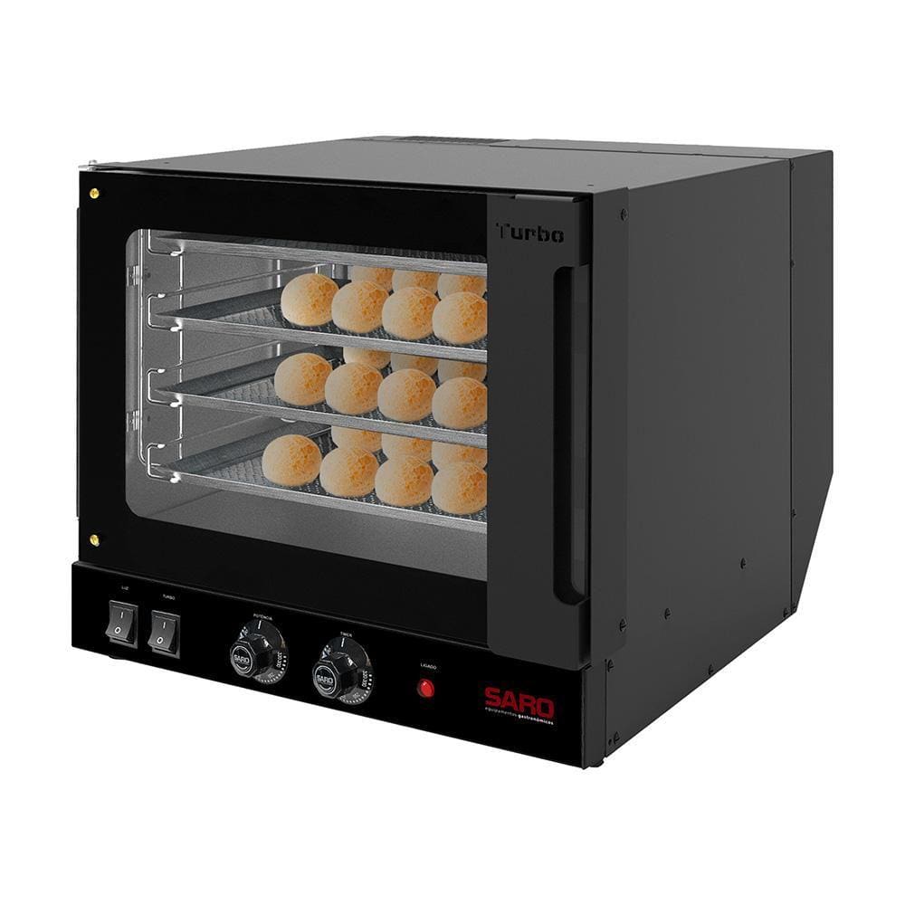 Forno Turbo Elétrico Saro 70 Litros com 4 Esteiras FT