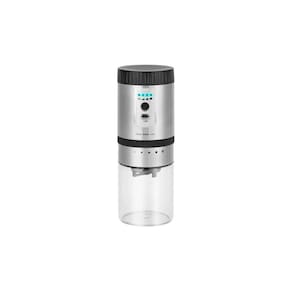 Moedor de Café Elétrico Automático Recarregável USB Recipiente em Vidro Com Tampa