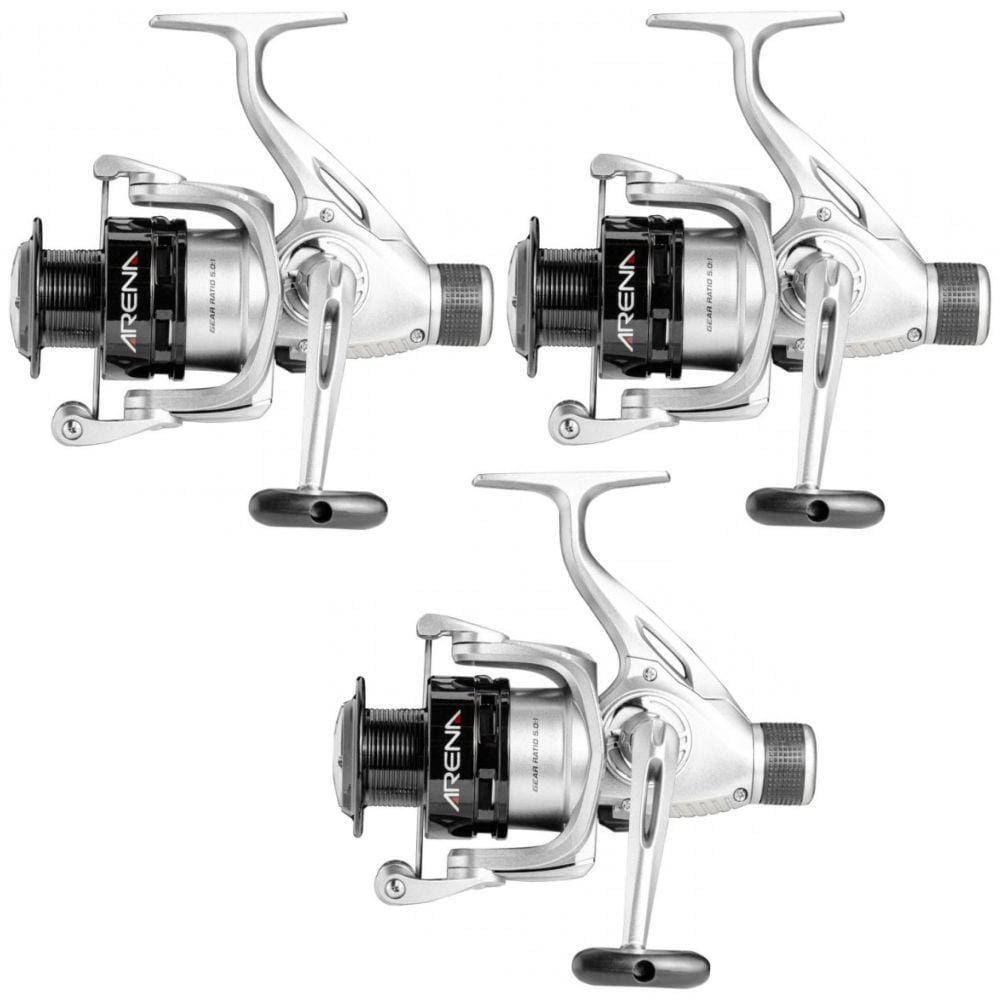 Molinete Marine Sports Arena 4000 Rd 5.0:1 Fricção Traseira 3 Unidades