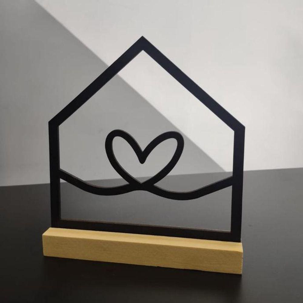 Placa Decorativa Mdf Base Madeira Enfeite Amor Gratidão