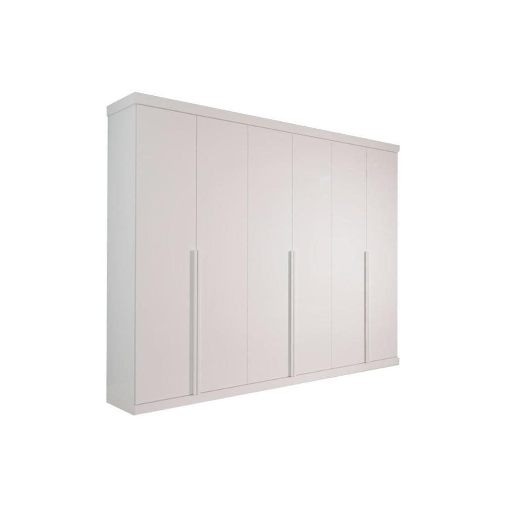 Guarda Roupa Casal 6 Portas E 6 Gavetas Guarapari Branco