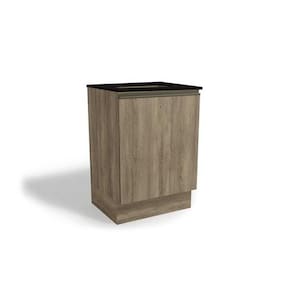 Balcão De Cozinha Maxxi G742 P-cooktop 1 Porta C-tampo 60cm Nogal-preto - Kappesberg