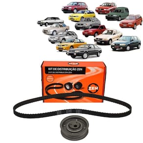 Kit Correia Dentada Gol Voyage Saveiro Santana. Motor Ap