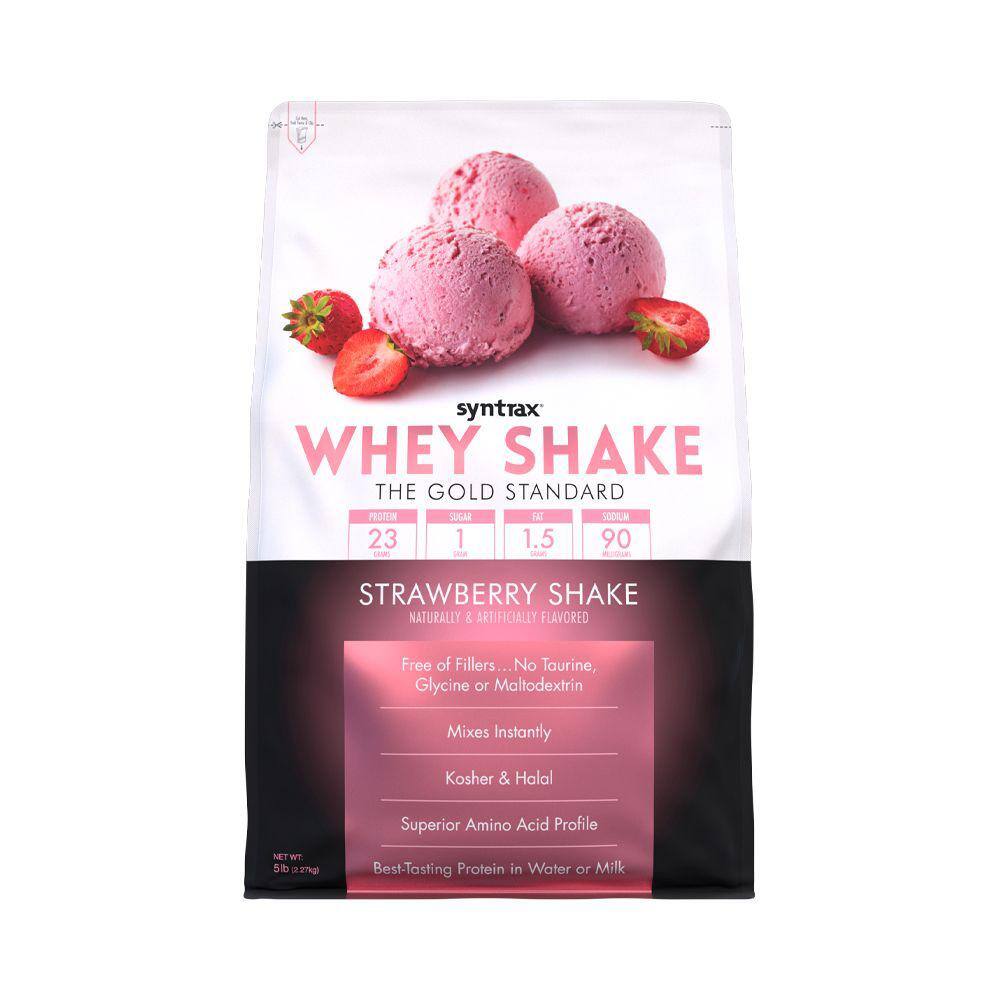 Whey Shake (5lb) Strawberry Syntrax