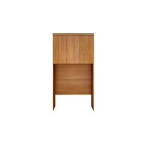 Modulado De Quarto Armário Ponte Aéreo Solteiro Rizon C- 3 Portas Freijo Cumaru - Novo Horizonte