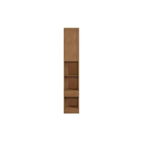 Modulado De Quarto Armário Mesa De Cabeceira Rizon 1 Porta C-1 Gaveta Freijo Cumaru - Novo Horizonte