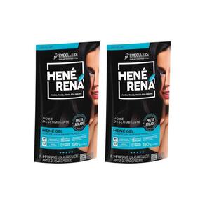 Hene Rena 180G Preto Azulado - Kit Com 2Un